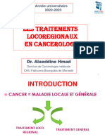 Cours 4 - Traitements Loco-Regionaux Des Cancers