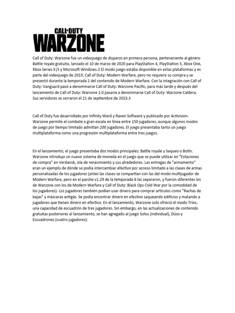 Call of Duty | PDF