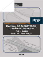 MC-02-18 Diseño Geometrico DG-2018