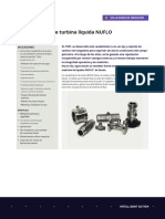 Sensor de Flujo Turbina Nuflo