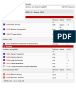 COMSCIEN23 Studieplan