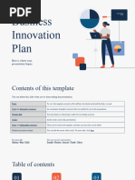 Business Innovation Plan