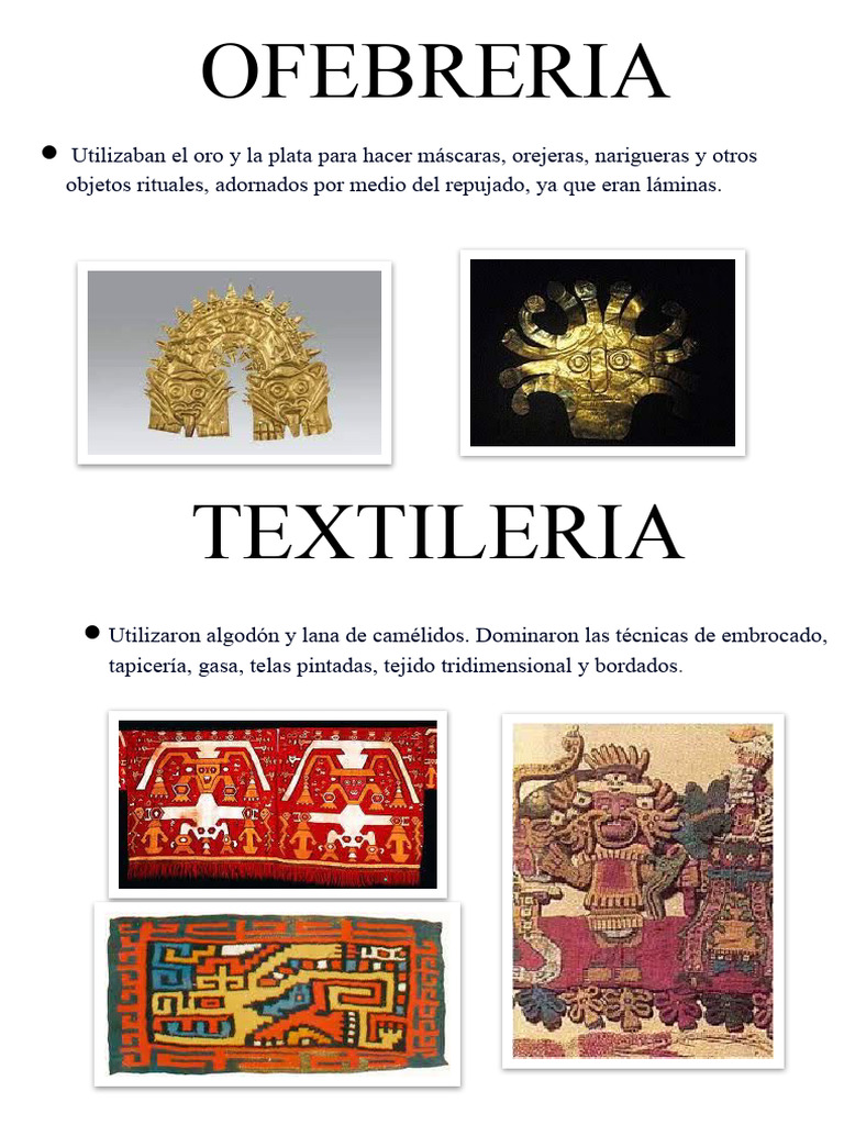 Textilería y metalurgia de Nazca | PDF