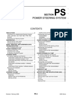 Power Steering System: Section