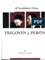 Yrigoyen y Perón Scalabrini Ortiz