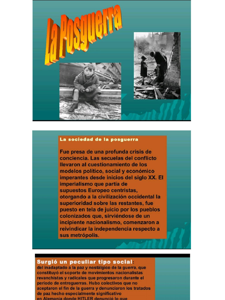 Posguerra historia11 pdf