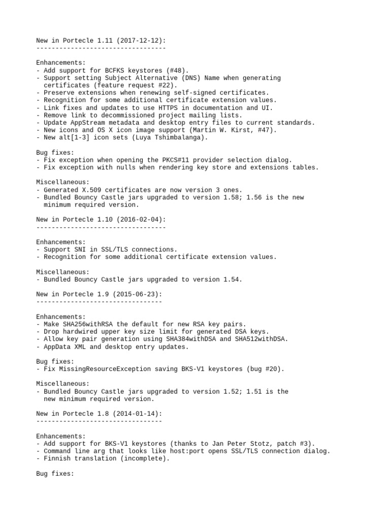 NEWS | PDF | Public Key Certificate | Java (Programming Language)