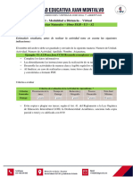 Ciencias Naturales - 10mo EGB - U1 - S2: C11 - Modalidad A Distancia - Virtual