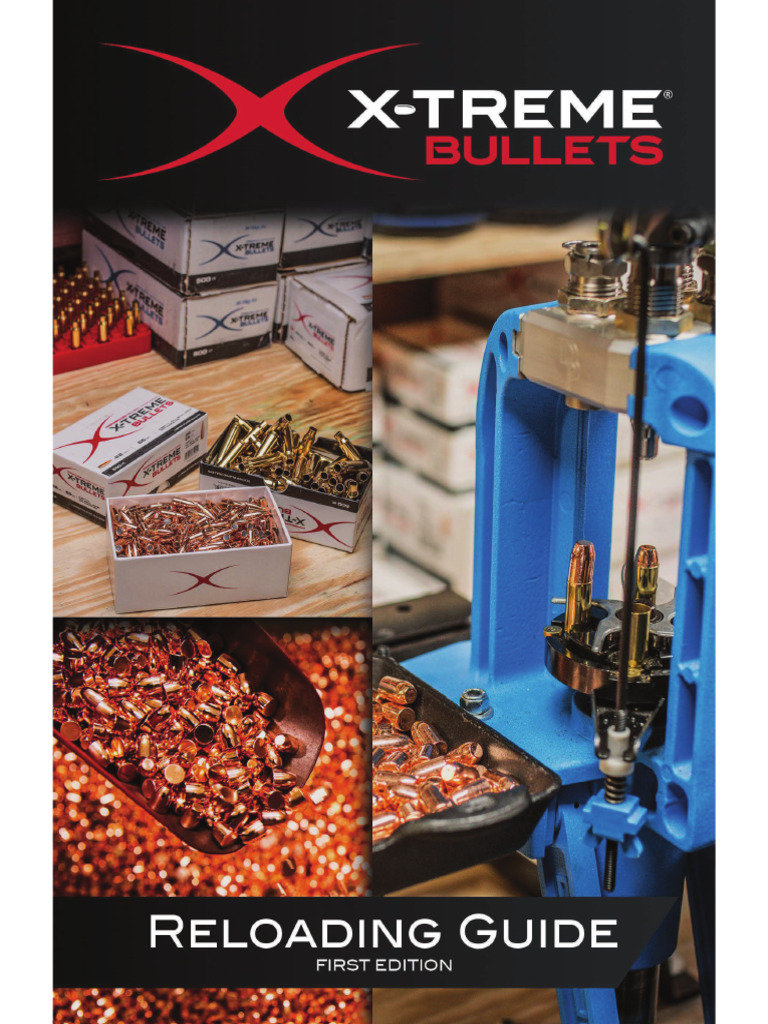 Xtreme Bullets Reloading Manual PDF Cartridge (Firearms) Bullet