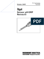 Sensor pH/ORP Retráctil: Modelo 396R