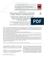 Weaning-Related Shock in Patients With ECMO: Incidence, Mortality, and Predisposing Factors