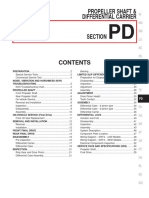 Propeller Shaft & Differential Carrier: GI MA