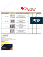 Cotizacion de Lapiceros - Farmacias Peruanas