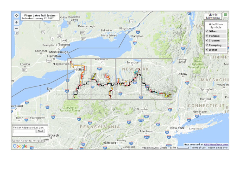 Finger Lakes Trail Map PDF - 1709975459