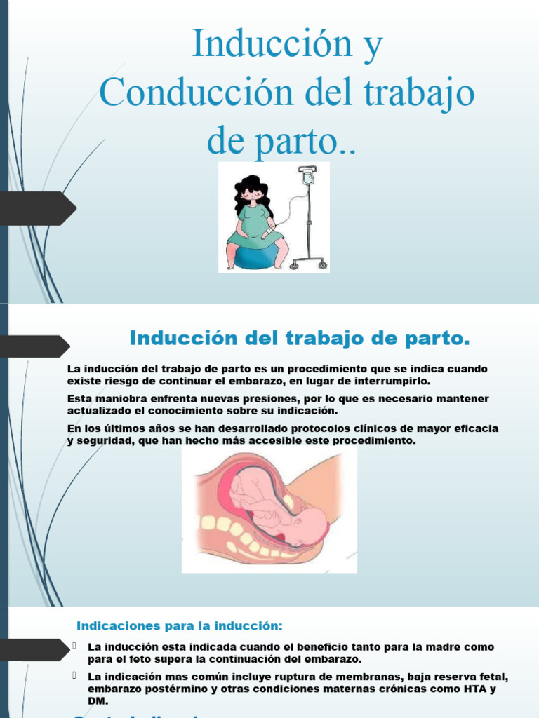 Inducción y Conducción del Parto | PDF | Parto | El embarazo