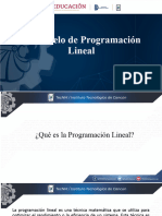 Programación Lineal