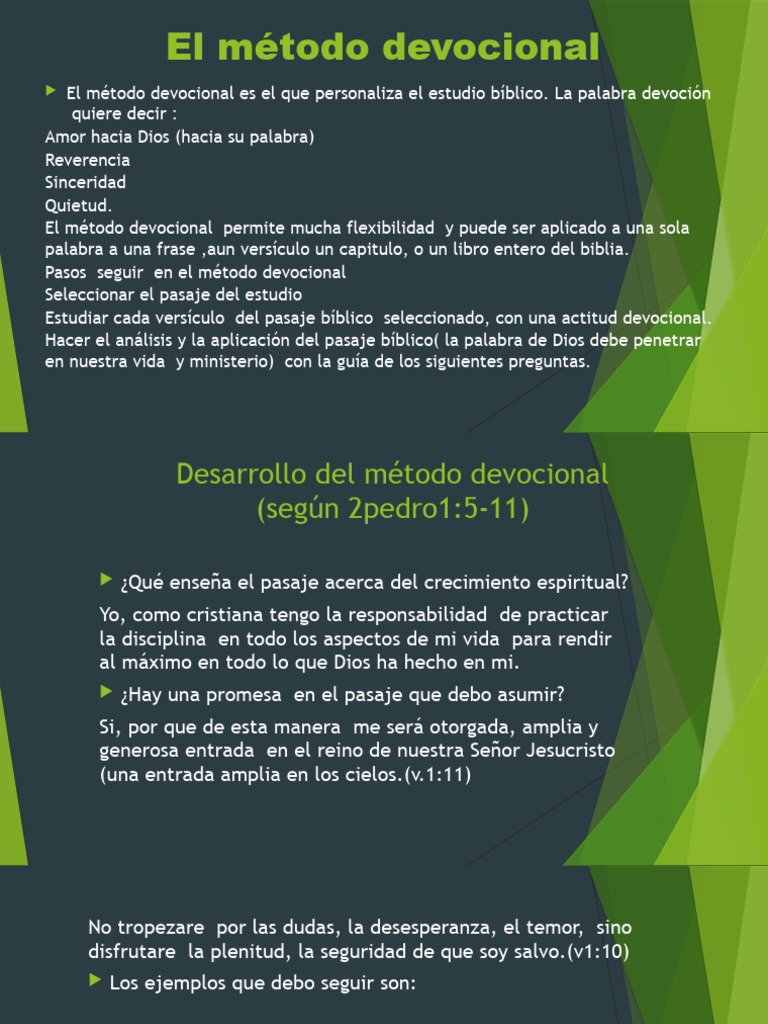 Metodo Devocional | PDF