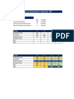 Barreras de Planeacion y Demanda - DPP Producto A: Periodo 1 2 3 4