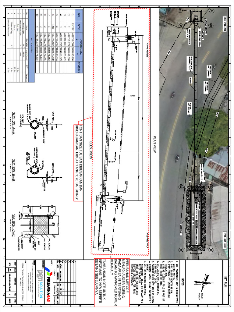 Rencana Boring Pipa Gas Auger | PDF