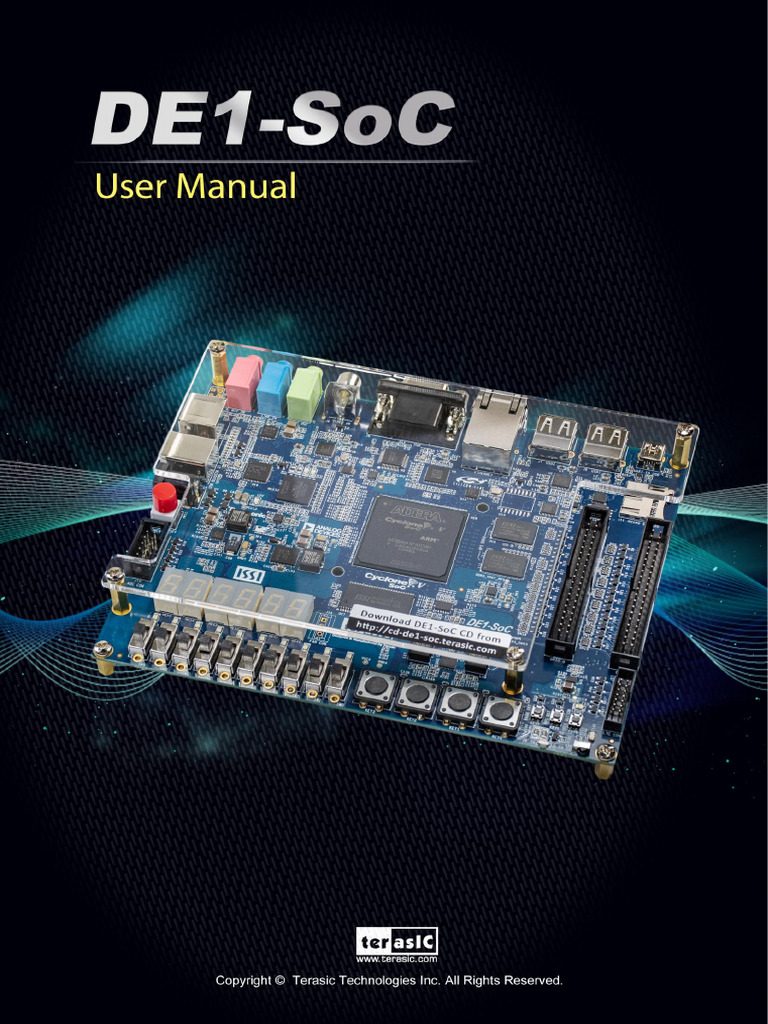 DE1SoC User Manual PDF Field Programmable Gate Array Usb