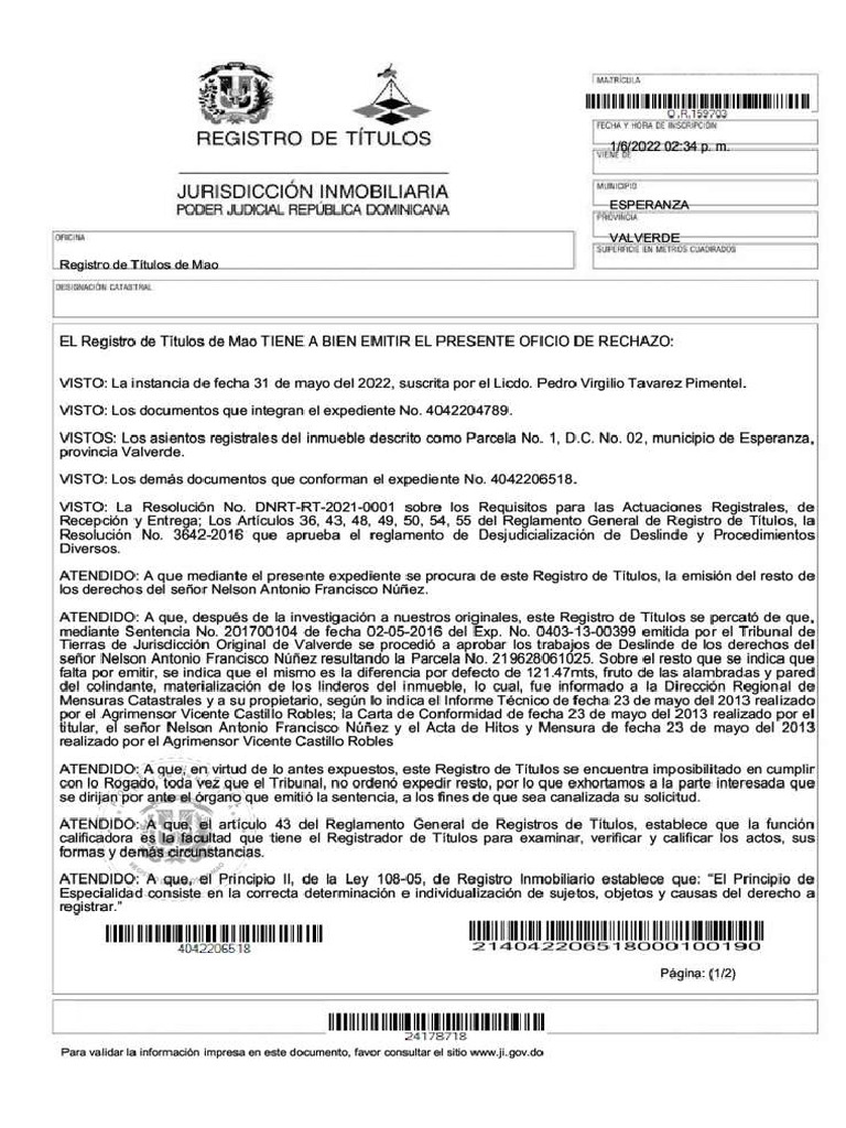 Oficio | PDF