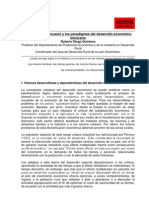 El Sector Agropecuario y Los Paradigm As Del Desarrollo Economico Mexicano