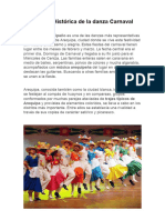 Reseña Histórica de La Danza Carnaval Arequipeño