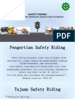 Safety Riding