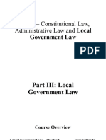 LS 100 - Local Government Law