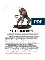 Stitched Devil