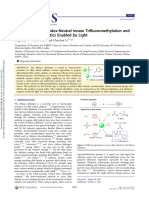 Catalyst-Free and Redox-Neutral Innate Trifluoromethylation and Alkylation of Aromatics Enabled by Light