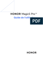 HONOR Magic5 Pro Guide de L¡®utilisateur - (MagicOS 7.1 - 01, FR)