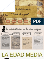 Cronología Histórica DE LA ADMINISTRACION