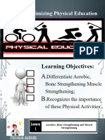 Aerobic Bone and Muscle Strengthung Activity