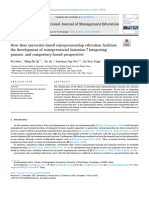 The International Journal of Management Education: Fei Hou, Ming-De Qi, Yu Su, Yenchun Jim Wu, Jia-Yun Tang