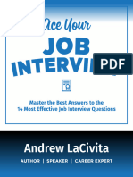 XQvswP1SSs6uPSahpc0g Ace Your Job Interview 14 Best Responses by Andrew LaCivita