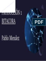 Bitacora Pablo Mendez