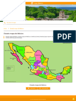 Estado Mapa de México - Estado Mapa de México e A