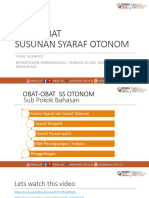 Sistem Syaraf Dan Obat-Obat Otonom