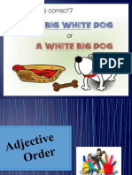 Order of Adjectives Grammar Drills Grammar Guides - 97672