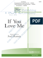 If You Love Me: Joel Raney