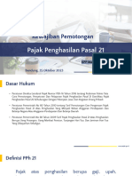 Materi Kelas Pajak Pemotongan PPH 21