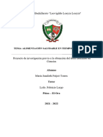 Proyecto Alimentación Saludable en Tiempos de Covid-19 Jamileth