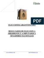 Informe Post Elecciones 2011