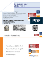 PT - 1 - Einführung in Die Vakuumtechnik