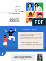 Perceiving Person Attribution  From Elements to Dispositions