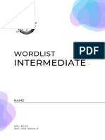 WordList - Intermediate