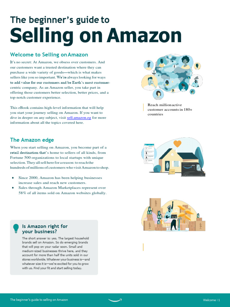 Beginners Guide To Selling On Amazon EG | PDF | Warehouse | Sales