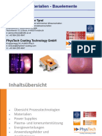 PT - 6 - Beschichtungsprozesse, Materialien Und Bauelemente