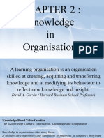 CHAPTER 2 - Knowledge in Organization